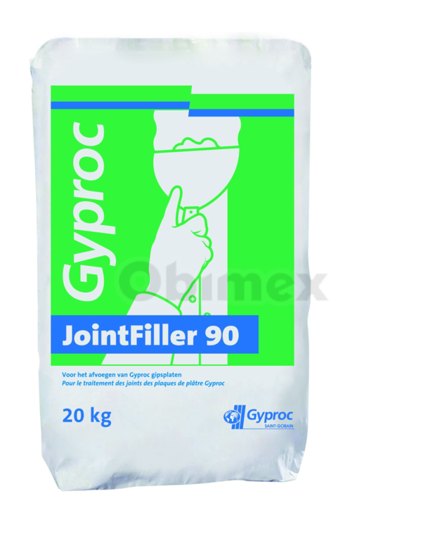 Gyproc Jointfiller 90 20 kilo/zak Obimex winkel